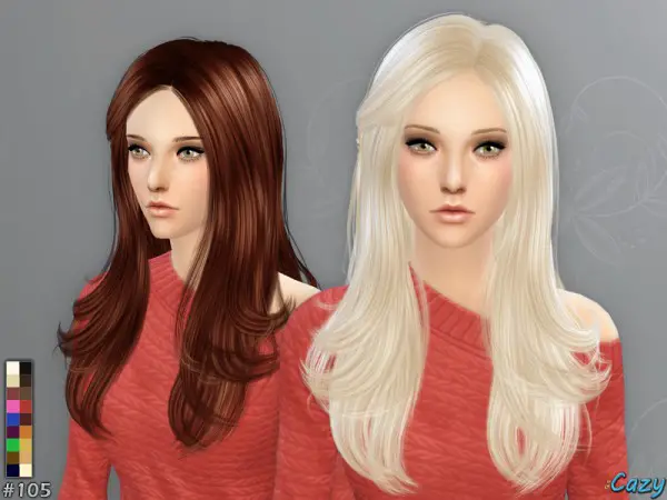 The Sims Resource: Starlight hairstyle by Cazy for Sims 4