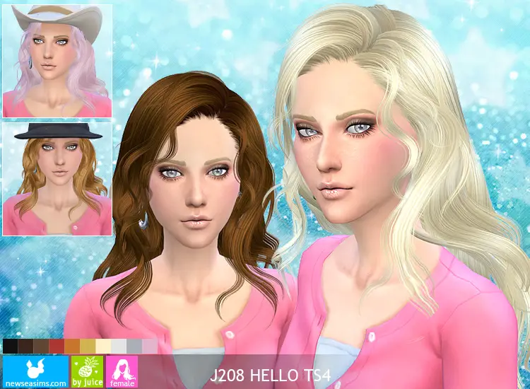 J female. Newsea SIMS 4. Энджи симс внучка. Симс 4 Madonna. J208 hello Hairstyle by Newsea - SIMS 3 hairs.