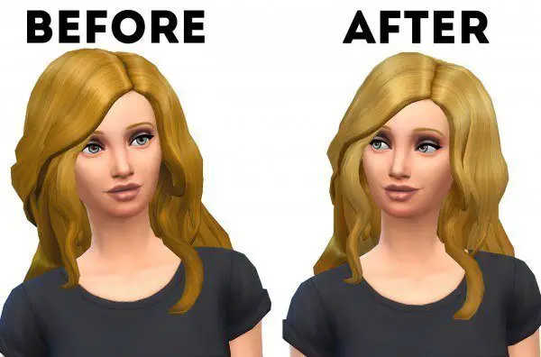 Swirl Goodies: Blonde hairtyles for Sims 4
