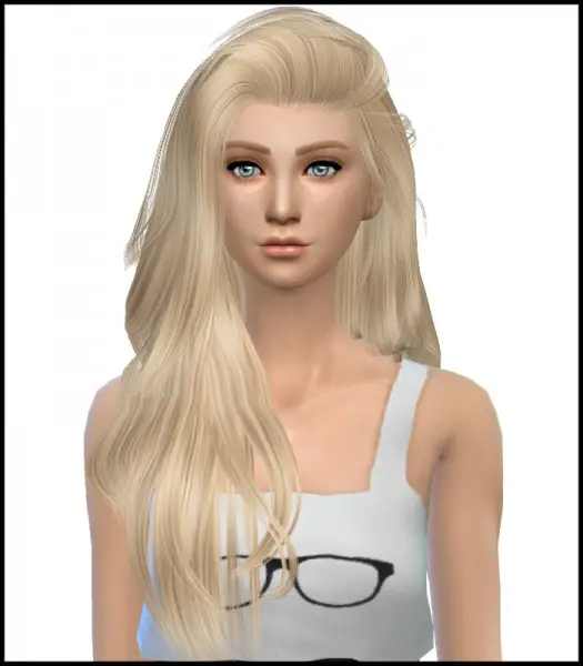 Simista: Raonjena 36 hairstyle retextured for Sims 4