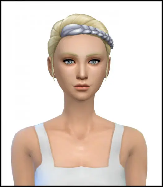 Simista: Pony Mid Braid hairstyle recolor for Sims 4