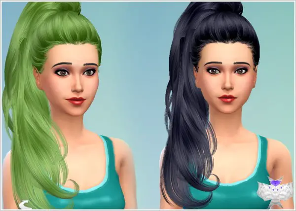 David Sims: Conversion hairstyles set 2 for Sims 4