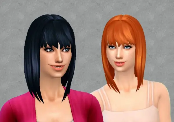 Mystufforigin: Serenity hairstyle for Sims 4