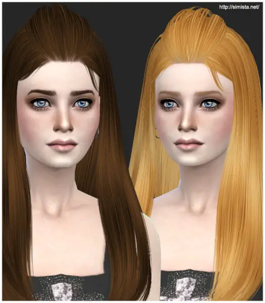 Simista: Butterfly Sims Hairstyle 135 Retexture for Sims 4