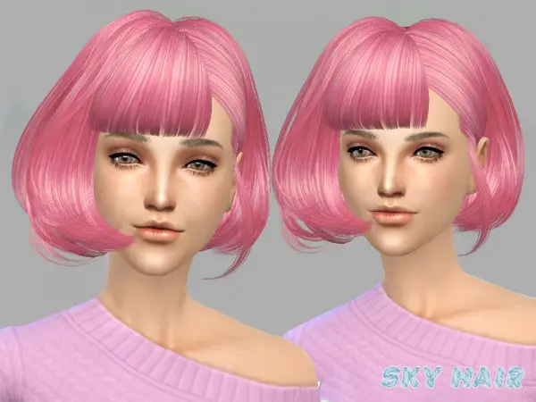 The Sims Resource: Hairstyle 249 by Skysims for Sims 4