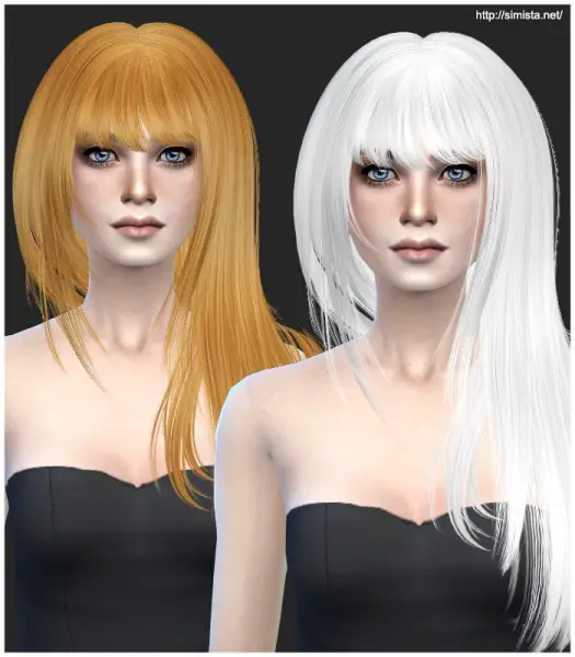Simista: Newsea Innocent Hairstyle retextured for Sims 4