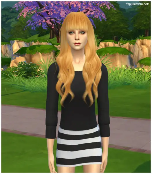 Simista: Ela Sims Hairstyle 20 retextured for Sims 4