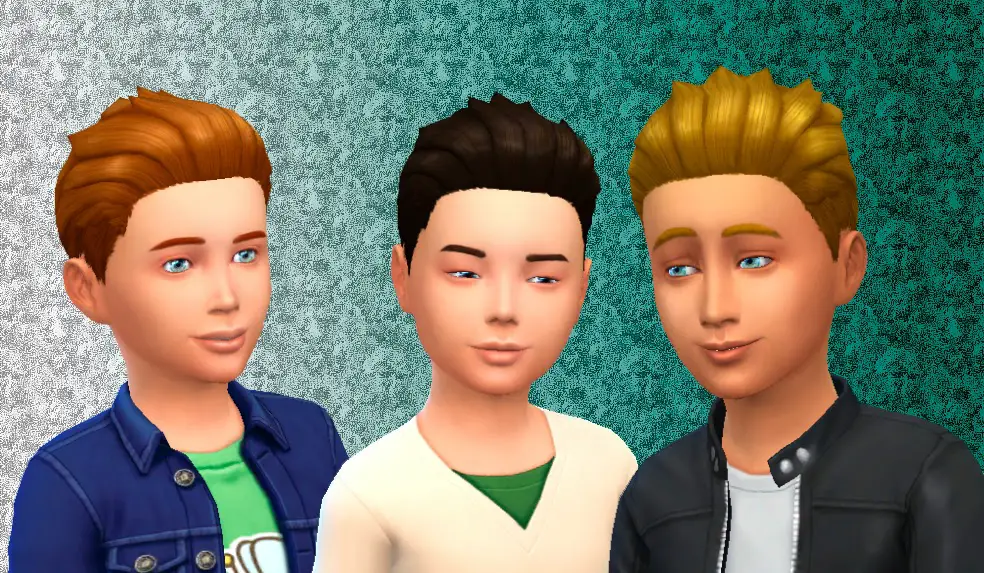 Симс мод на подростков. SIMS 4 дети. SIMS 4 младенцы. SIMS 4 Spiky hair. SIMS 4 child SIM.