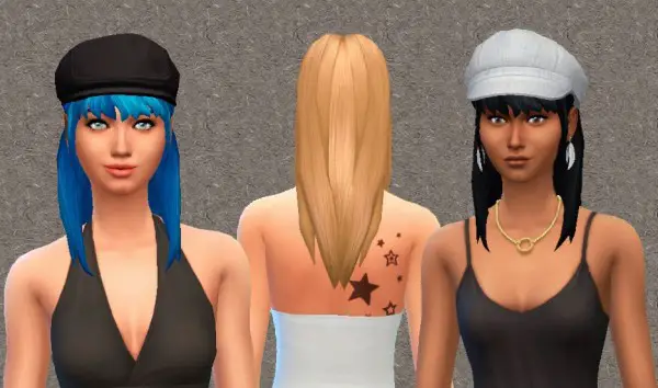 Mystufforigin: Modesty Hairstyle for Sims 4