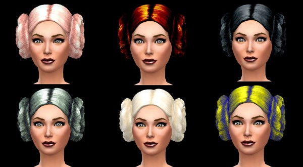 Mod The Sims: Macaroons Hairstyle recolors by Simalicious for Sims 4