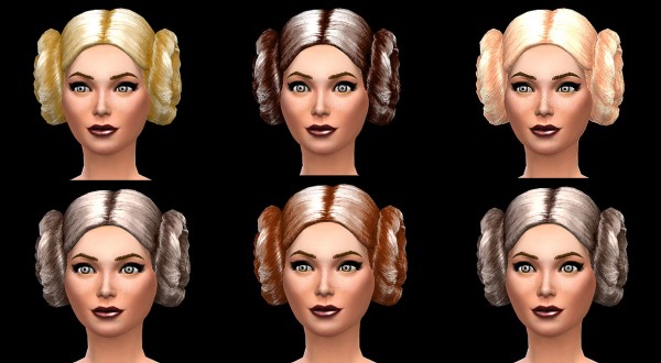 Mod The Sims: Macaroons Hairstyle recolors by Simalicious for Sims 4