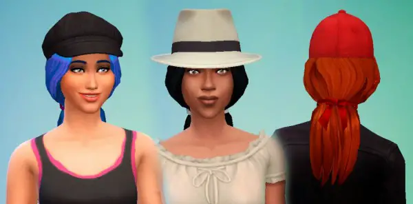    select a Website   : Sea Breeze Hair for Sims 4