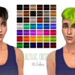 Sims 4 Hairs ~ Mystufforigin: Melodious Hairstyle