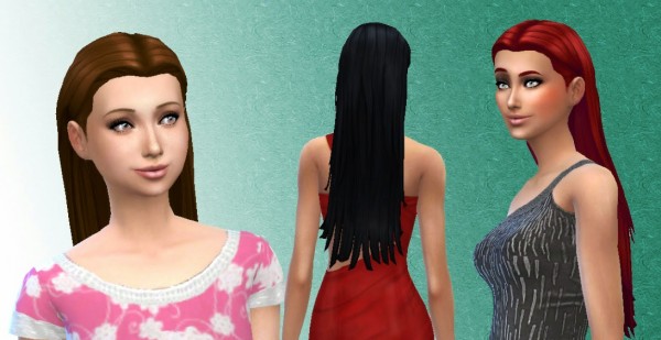 Mystufforigin: Pleasant Hairstyle for Sims 4