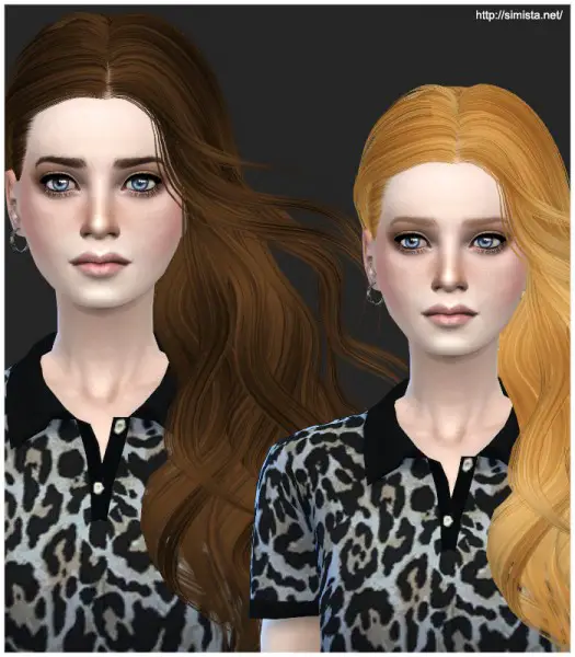Simista: Skysims Hairstyle 252 Retexture for Sims 4