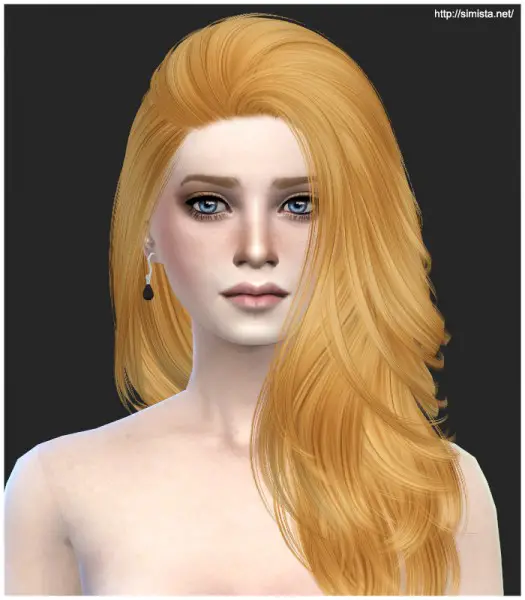 Simista: Nightcrawler Da Bomb hairstyle retextured for Sims 4
