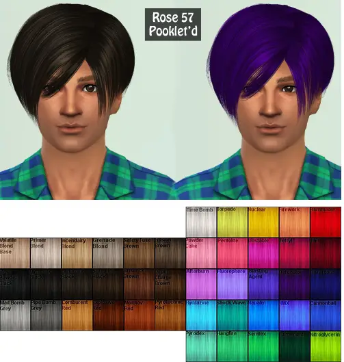Annachibi`s Sims: Rose 57 converted by rg veda for Sims 4