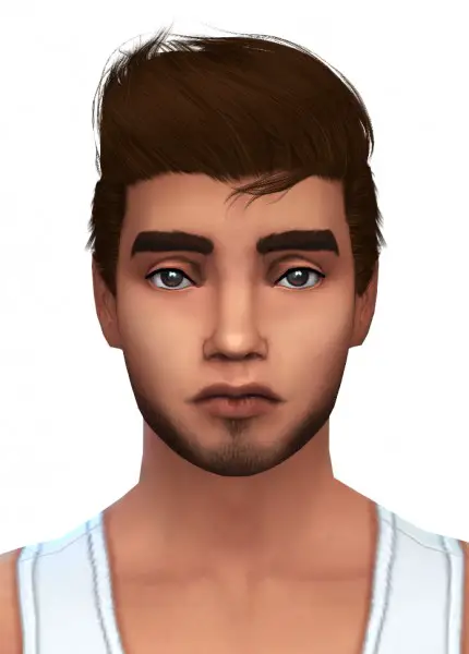 Swirl Goodies: Stealthic Like Lust Male Hairstyle retextured for Sims 4