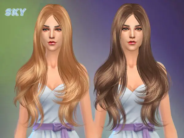 The Sims Resource: Hairstyle 254 by Skysims for Sims 4