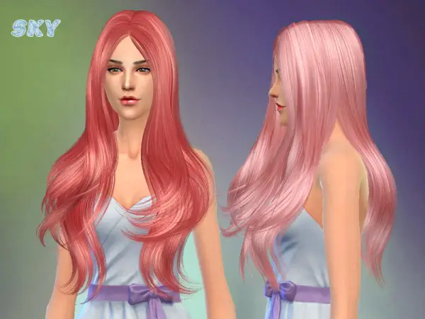 The Sims Resource: Hairstyle 254 by Skysims for Sims 4