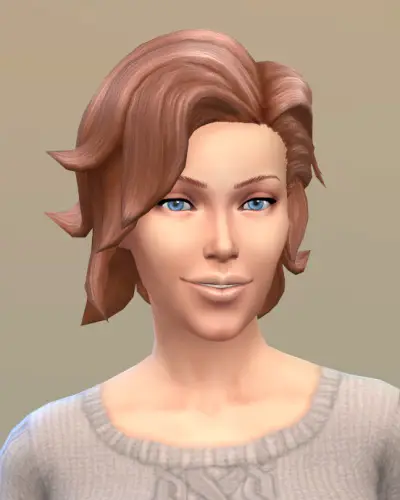 Vicarious Living: Bombshell hairstyle retextured for Sims 4