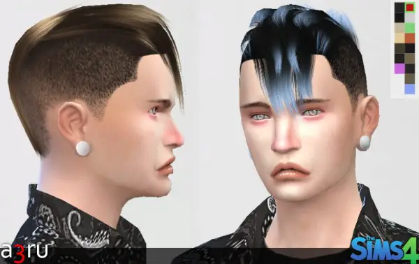 A3RU: Adam Hairstyle for Sims 4