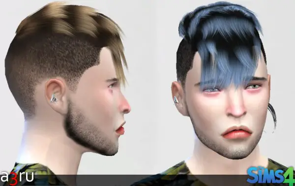 A3RU: Riley hairstyle  for Sims 4