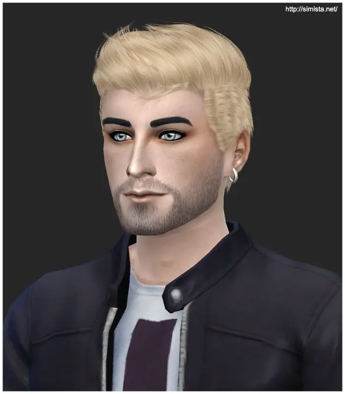 Sims 4 Hairs ~ Simista: Stealthic Like Lust Male Hairstyle retextured