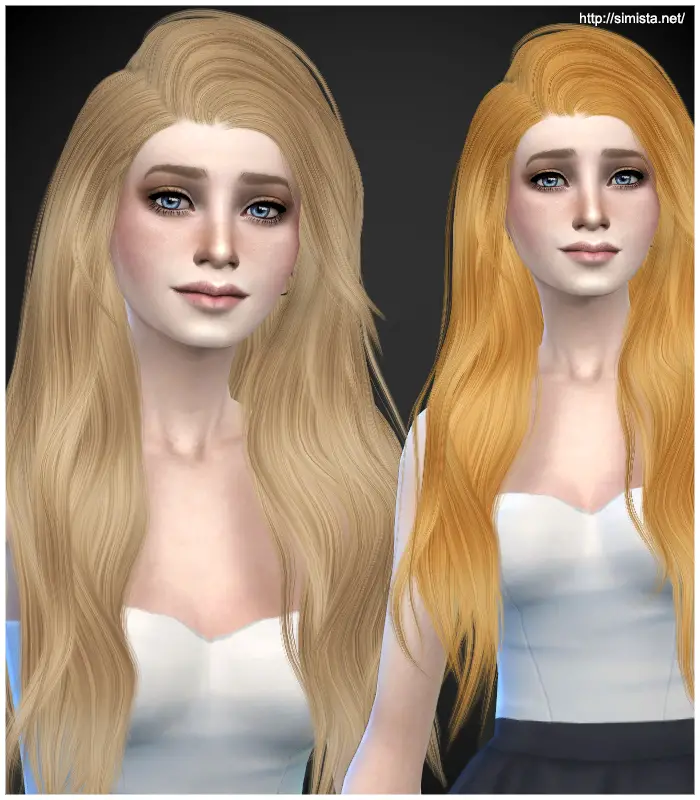 Simista: Stealthic Heaventide hairstyle retextured - Sims 4 Hairs