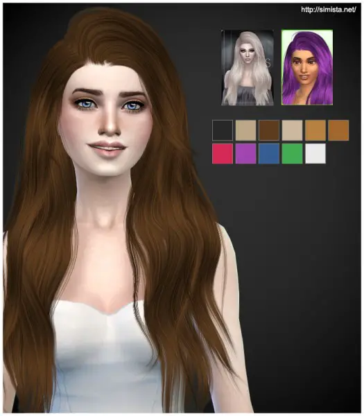Simista: Stealthic Heaventide hairstyle retextured for Sims 4