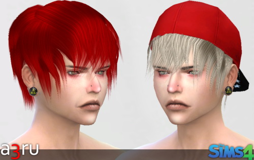 A3RU: Logan Hairstyle for Sims 4