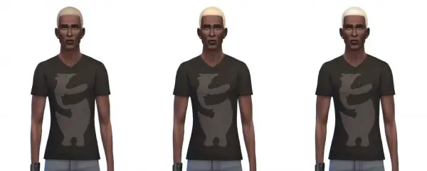Busted Pixels: Short afro hairstyle recolor for Sims 4