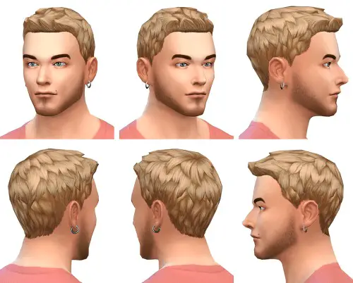 Simsontherope: Abitions hairstyle by Rope for Sims 4