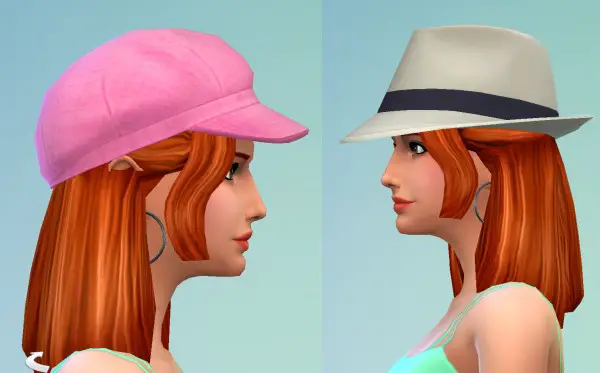 Mod The Sims: Angela or Lilith Pleasant hair conversion child to elder by necrodog for Sims 4