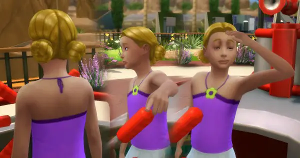 Mystufforigin: Buns Low for Girls for Sims 4