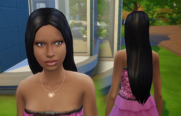 Mystufforigin: Dream hairstyle version 2 for Sims 4