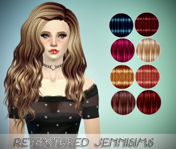 Jenni Sims: David Sims Hairstyle Converted for Sims 4