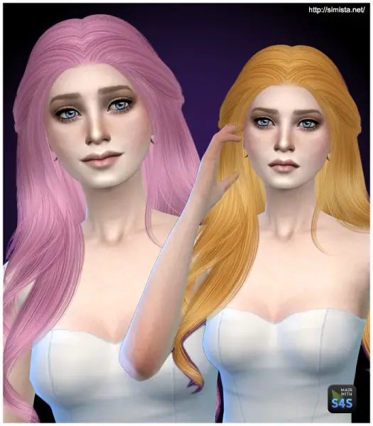 Simista: Nightcrawler Milady hairstyle retextured for Sims 4