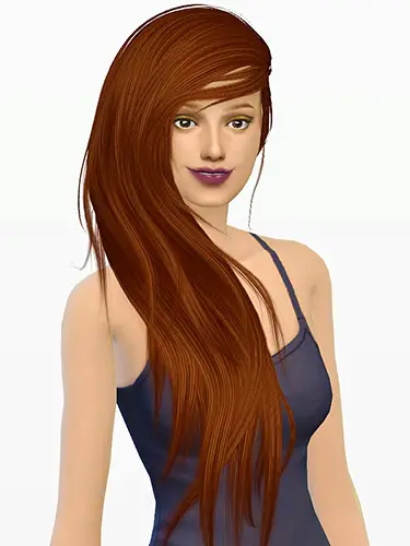 Ashley: Stealthic Vanity Maxis Match hairstyle retextured for Sims 4