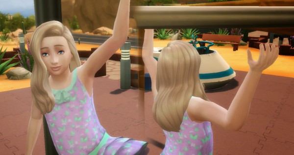 Mystufforigin: Long Wavy Classic for Girls for Sims 4