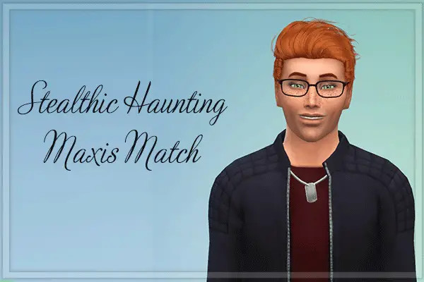 Stardust: Stealthic Haunting Hairstyle Retextured for Sims 4