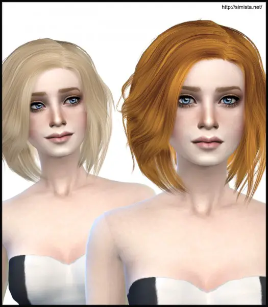 Simista: Stealthic Vapor Hairstyle Retextured for Sims 4