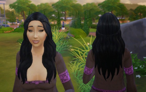 Mystufforigin: Sensitive Hairstyle for Sims 4