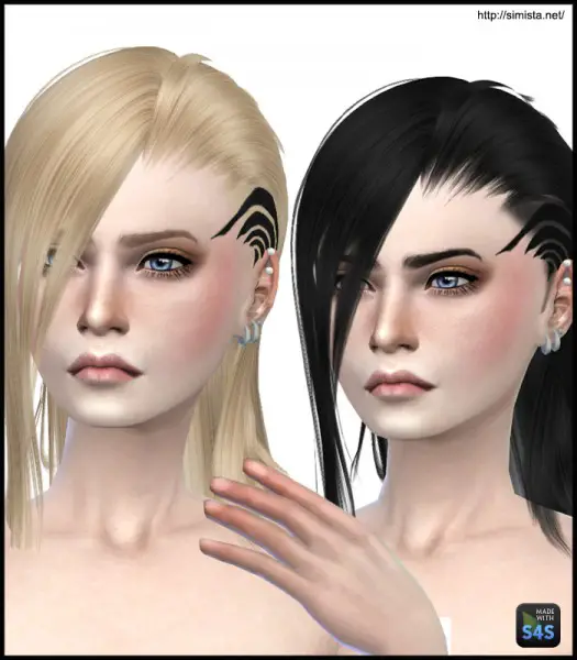Simista: MaySims 33F hairstyle retextured for Sims 4