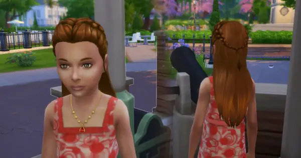 Mystufforigin: Absolution Hairstyle for Girls for Sims 4