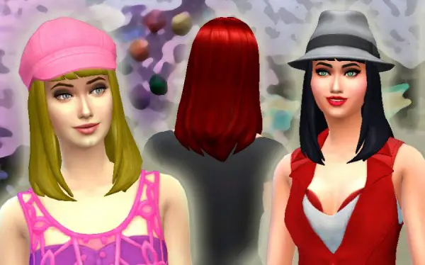 Mystufforigin: Katy Perry Sweet World   Hair + Acessory for Sims 4