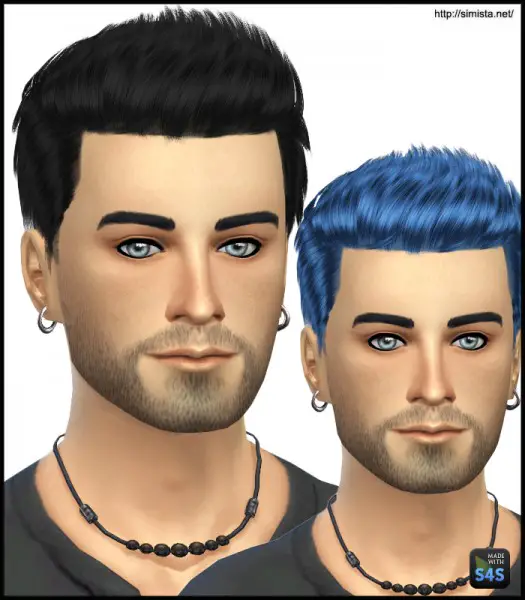 Simista: MaySims 17M Hairstyle Retextured for Sims 4