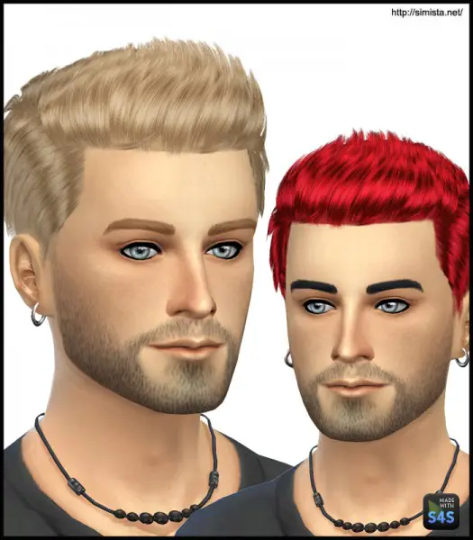 Simista: MaySims 17M Hairstyle Retextured for Sims 4