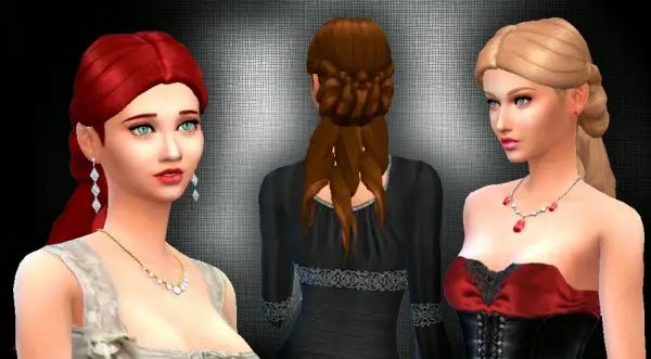Mystufforigin: Gentle Hair for Sims 4