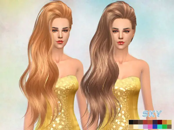 The Sims Resource: Hairstyle 264 by Skysims for Sims 4